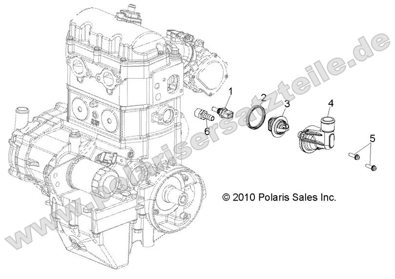 ENGINE, THERMOSTAT