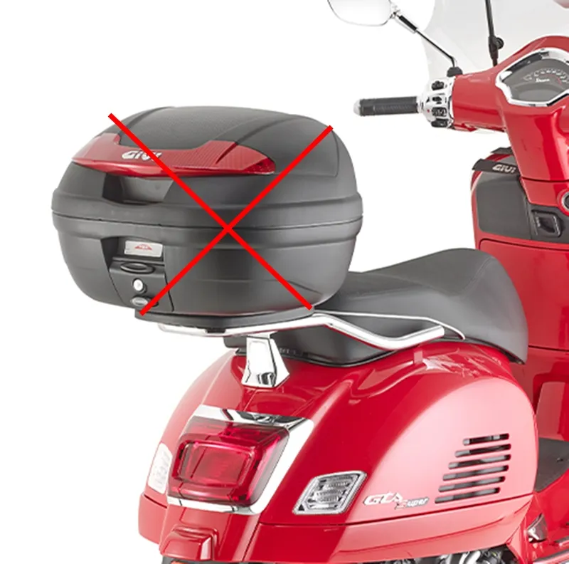 Givi Topcaseträger für Monolock Koffer - Piaggio Vespa GTS / Super 125 | 150 | 300 | 310 2008- - SR5620CR