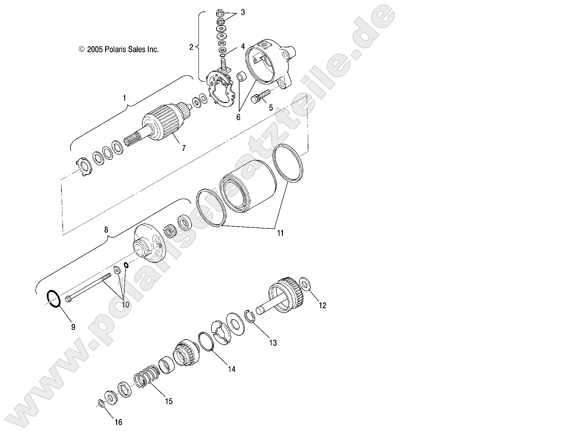 STARTING MOTOR