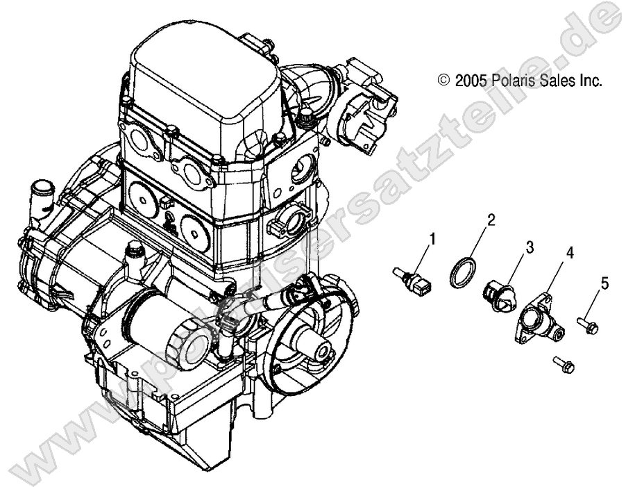 ENGINE, MANIFOLD and THERMOSTAT ENGINE, MANIFOLD and THERMOSTAT