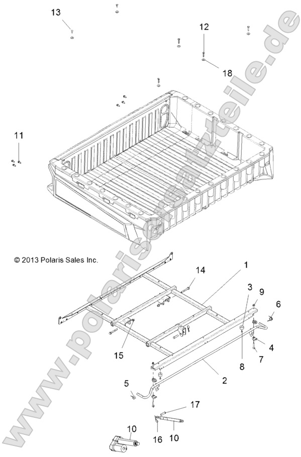 Body, Box Mounting and Latch
