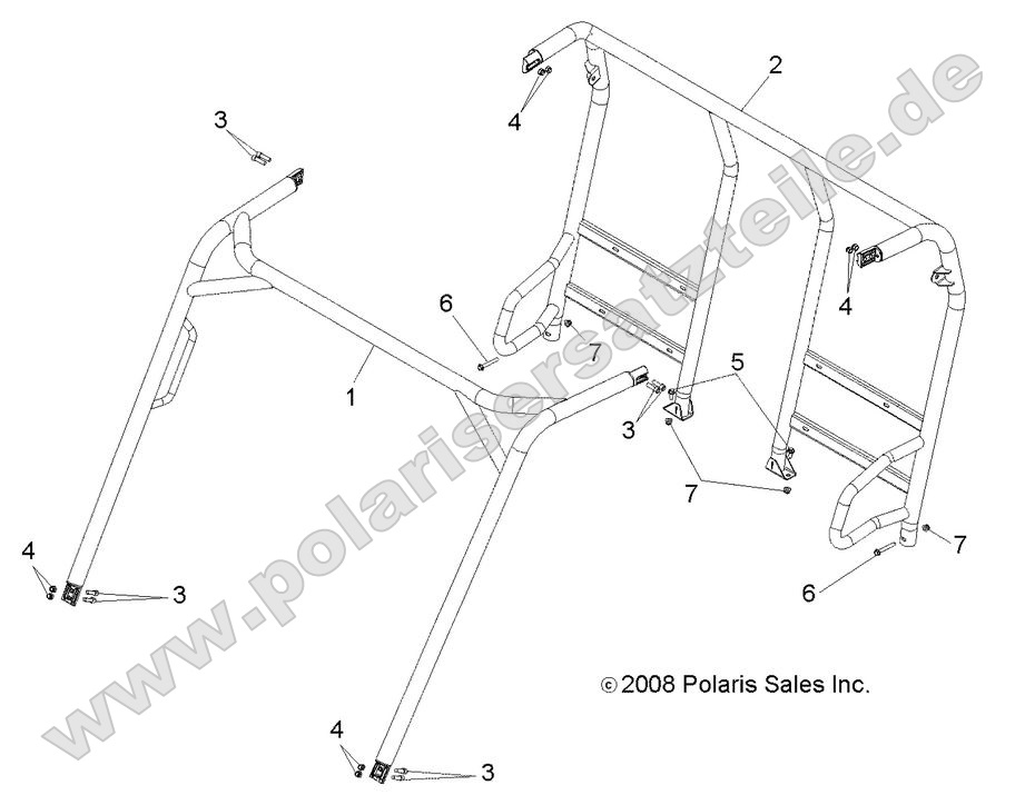 Chassis, Cab Frame
