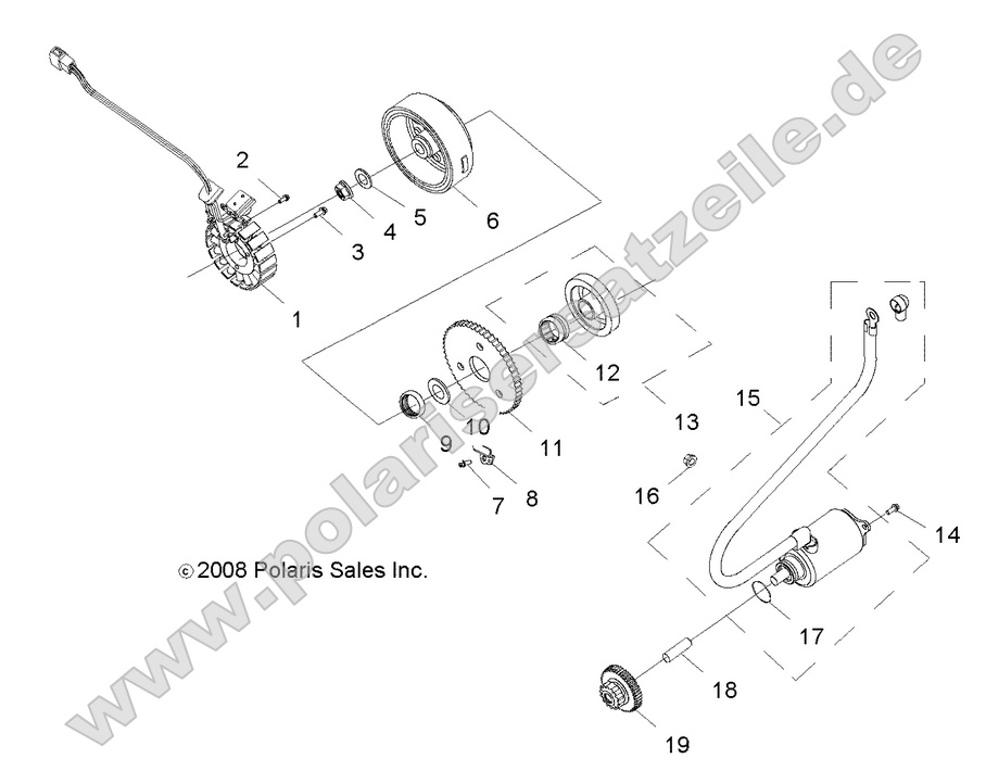 engine starting motor engine starting motor