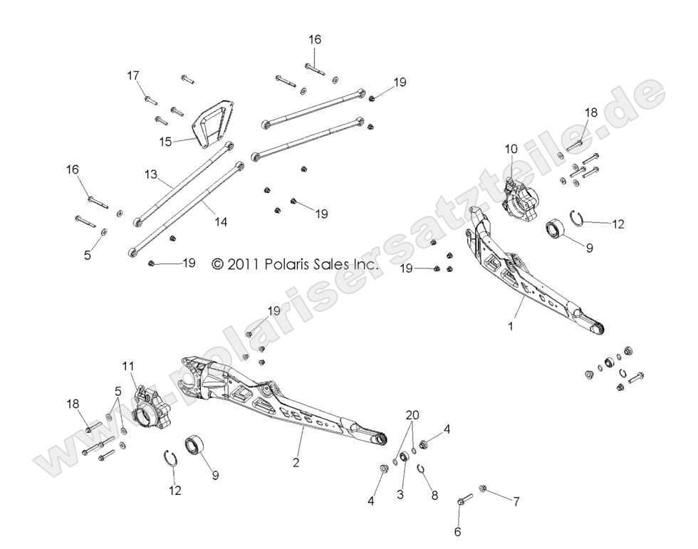 SUSPENSION, REAR