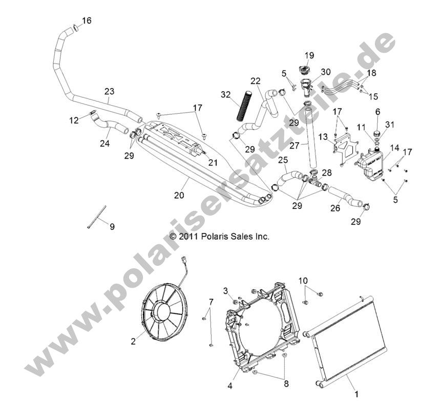 ENGINE, COOLING SYSTEM ENGINE, COOLING SYSTEM