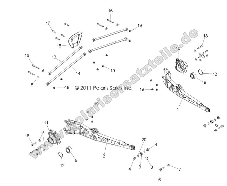 SUSPENSION, REAR