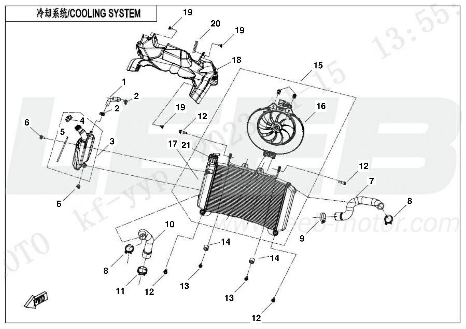 F18 COOLING SYSTEM