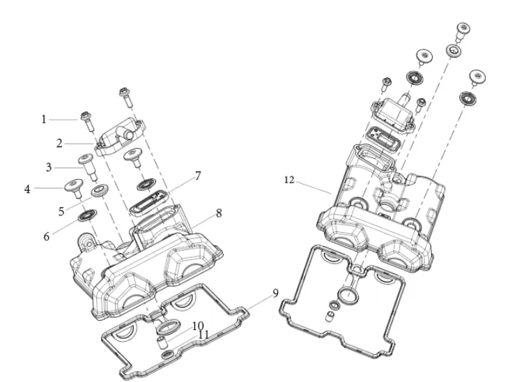 Ventildeckel Ventildeckel