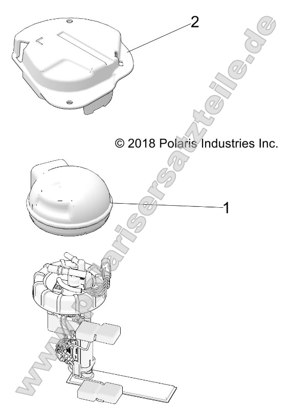 Body, Fuel PFA Cover Body, Fuel PFA Cover