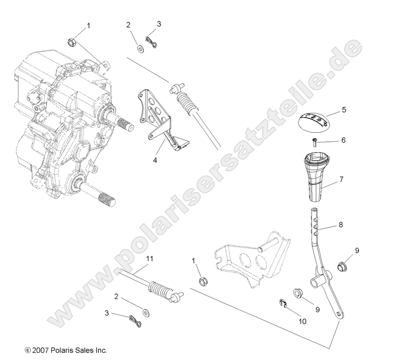 drive train gear selector drive train gear selector