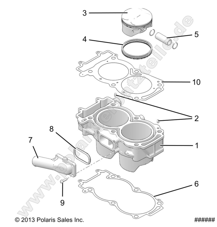 ENGINE, CYLINDER AND PISTON ENGINE, CYLINDER AND PISTON