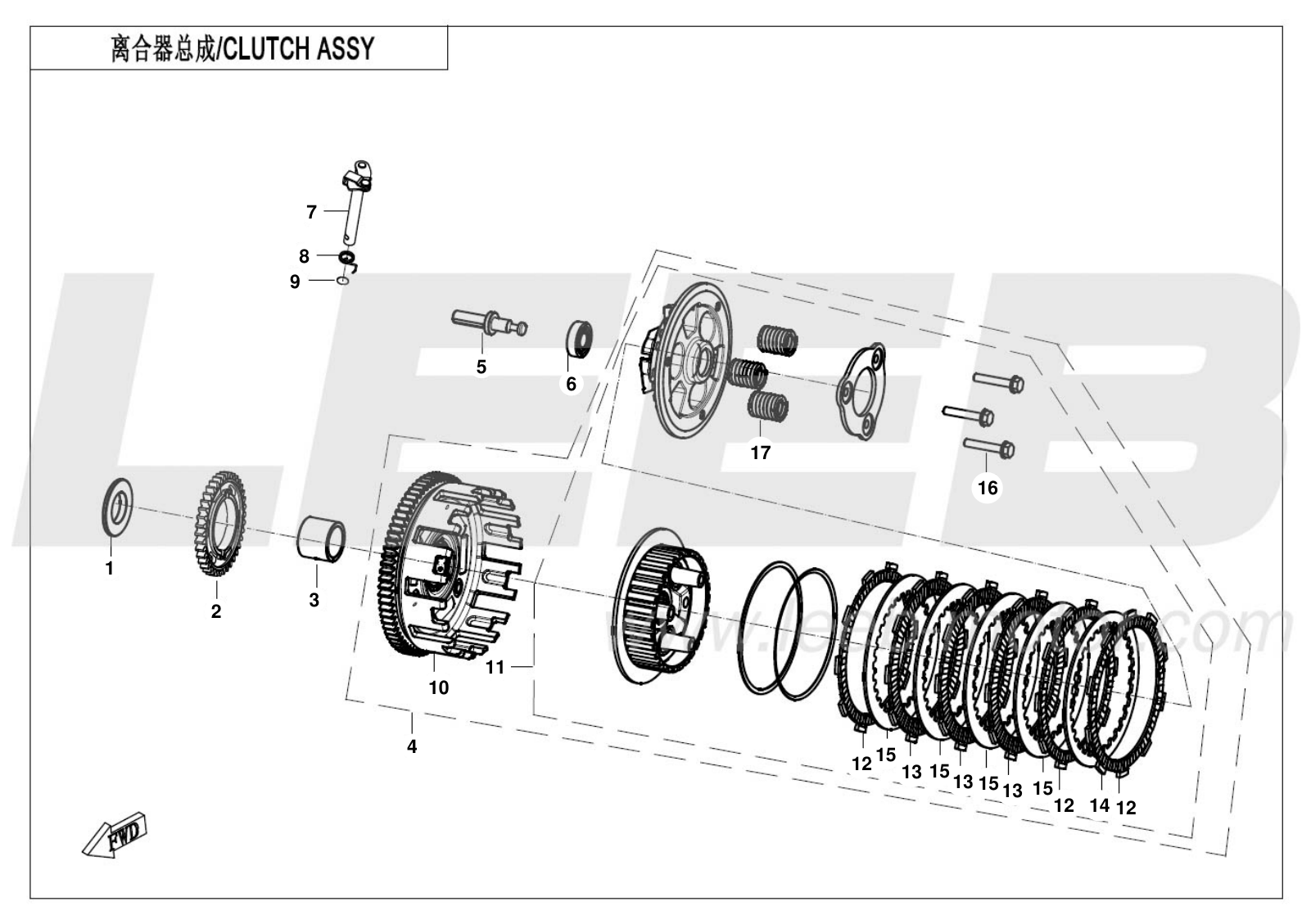 E05-A CLUTCH(FCC) E05-A CLUTCH(FCC)