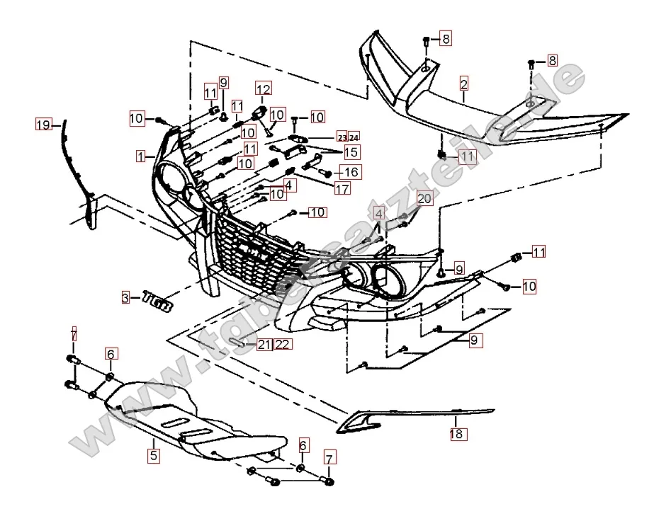 Stoßstange vorne Stoßstange vorne