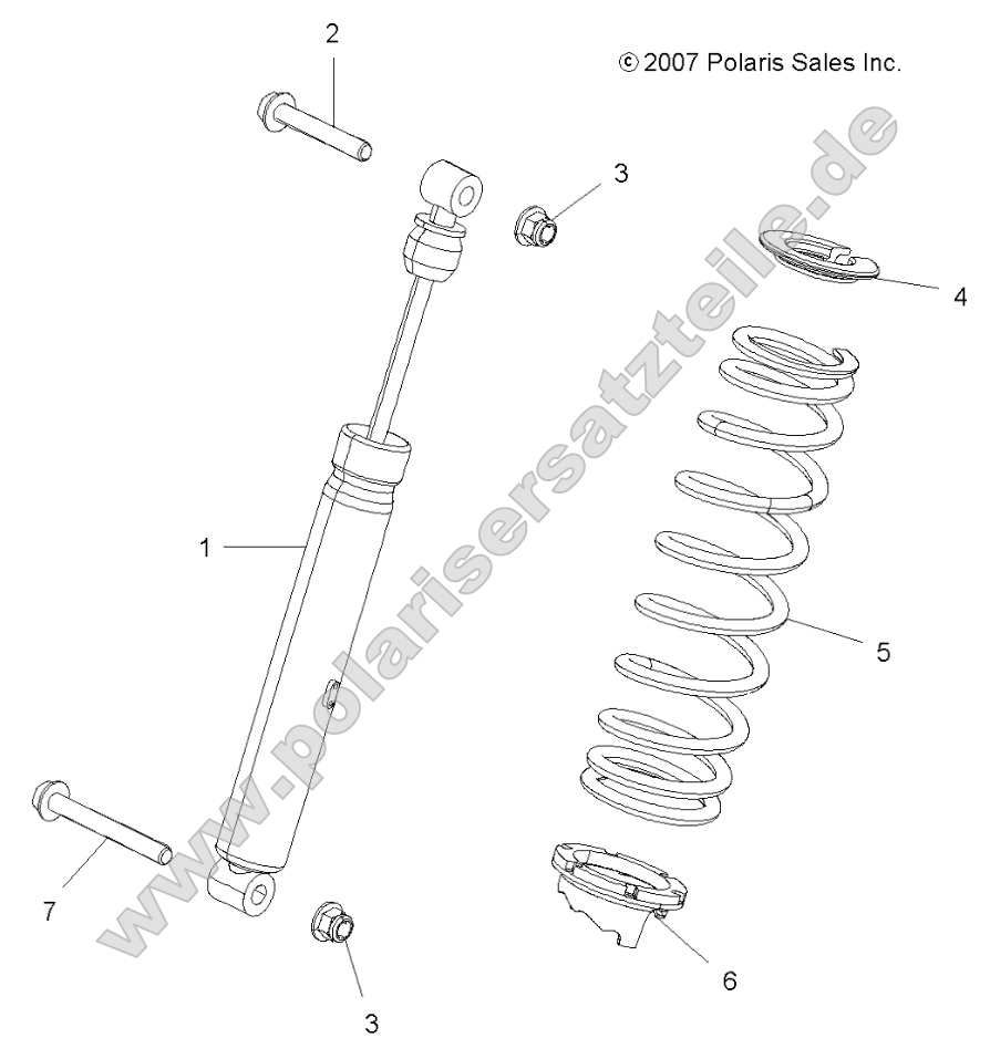 Suspension, Shock, Front Suspension, Shock, Front