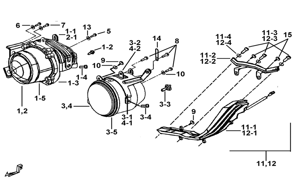Scheinwerfer Scheinwerfer