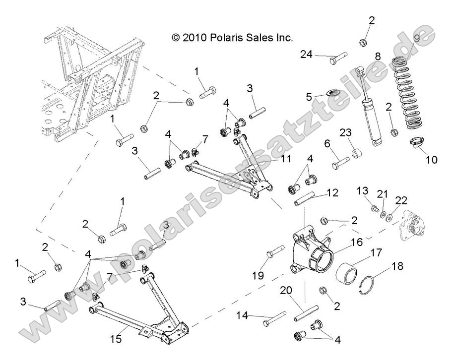 Suspension, Rear