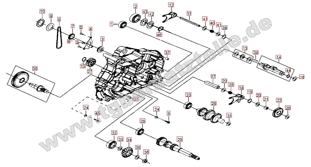 Motorgehäuse links (2) Motorgehäuse links (2)