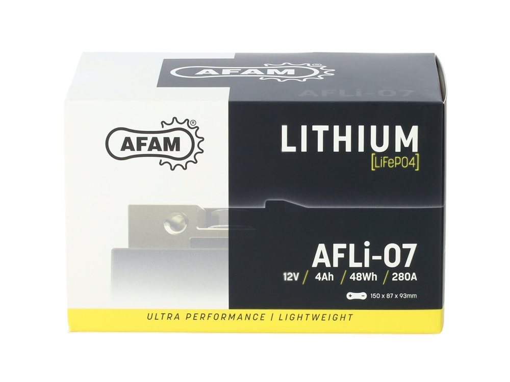 AFAM AFLi-07 Lithium Ionen Batterie 12V LiFePO4 (YTZ10S BTZ10S LTZ10S YTX7A-BS LTX7A) AFAM AFLi-07 Lithium Ionen Batterie 12V LiFePO4 (YTZ10S BTZ10S LTZ10S YTX7A-BS LTX7A)