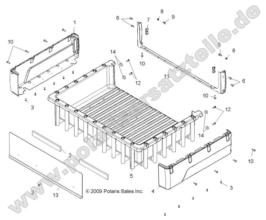 Body, Box Asm.
