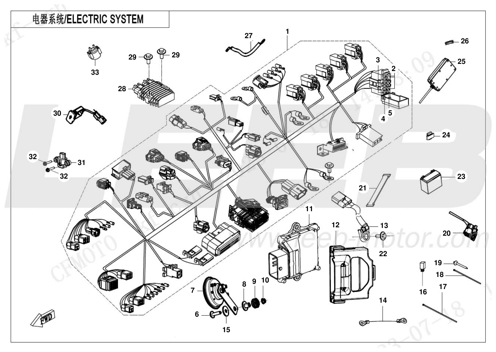 F15 ELECTRIC SYSTEM