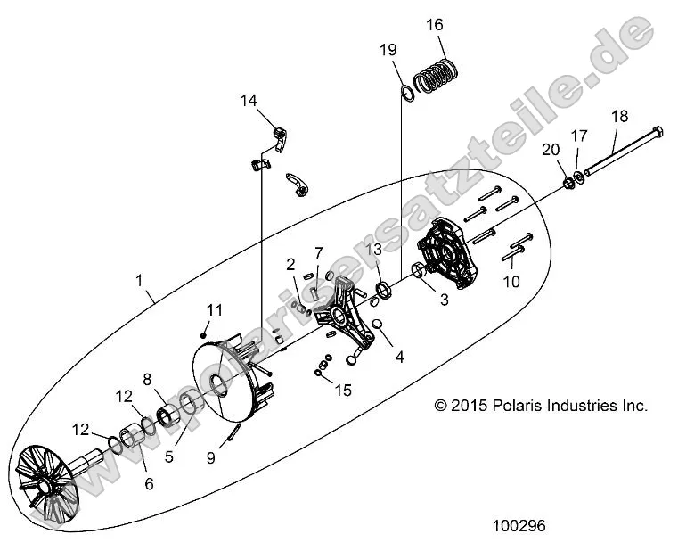 Drive Train, Clutch, Primary Drive Train, Clutch, Primary