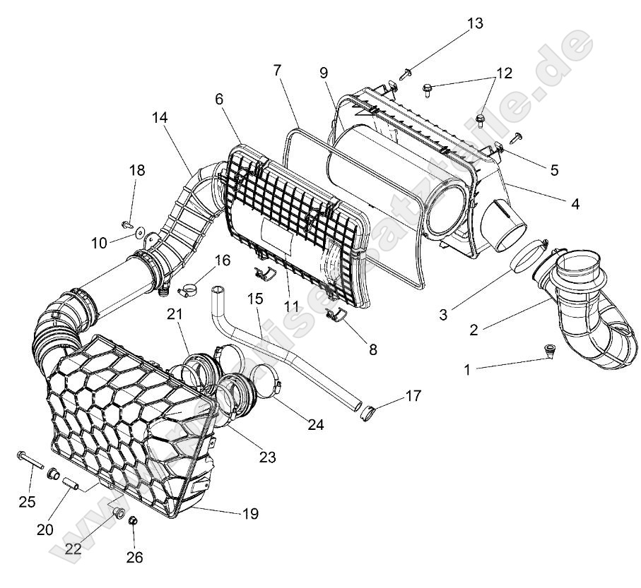 ENGINE, AIR INTAKE SYSTEM ENGINE, AIR INTAKE SYSTEM