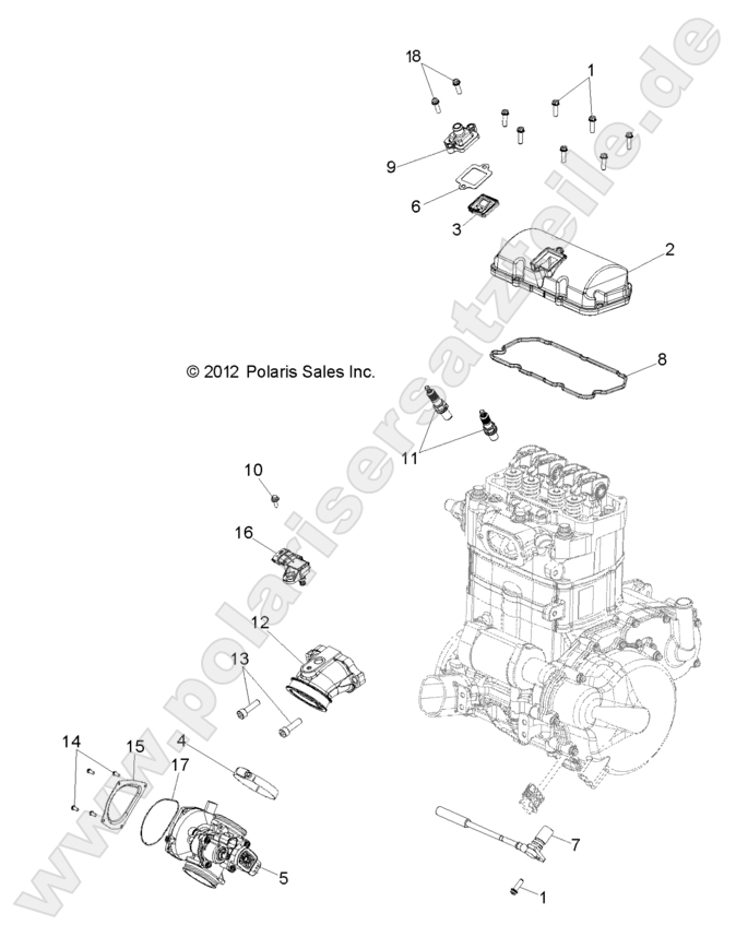 ENGINE, THROTTLE BODY and VALVE COVER ENGINE, THROTTLE BODY and VALVE COVER