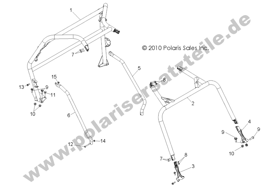 CHASSIS, CAB FRAME and SIDE BARS CHASSIS, CAB FRAME and SIDE BARS