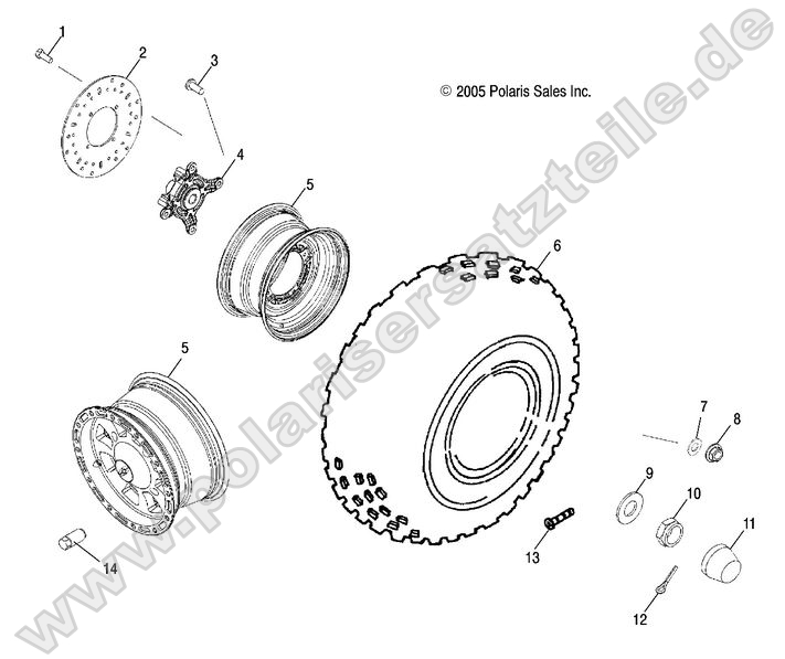 Wheel, Front