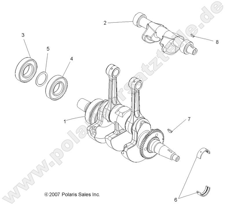 ENGINE, CRANKSHAFT and BALANCE SHAFT ENGINE, CRANKSHAFT and BALANCE SHAFT