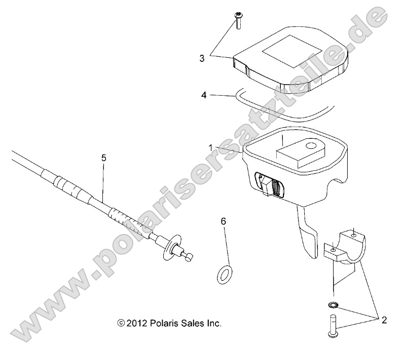 Steering, Controls, Throttle Asm. and Cable Steering, Controls, Throttle Asm. and Cable