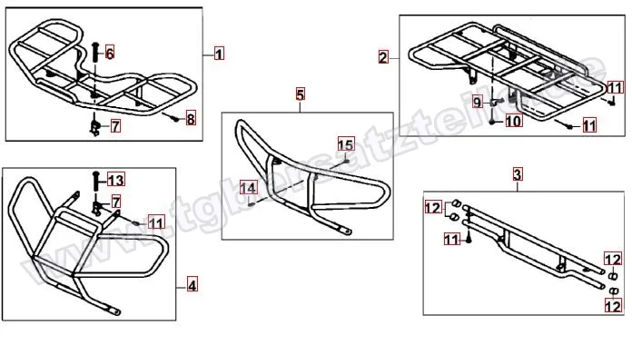 Gepäckträger vo. und hi. Gepäckträger vo. und hi.