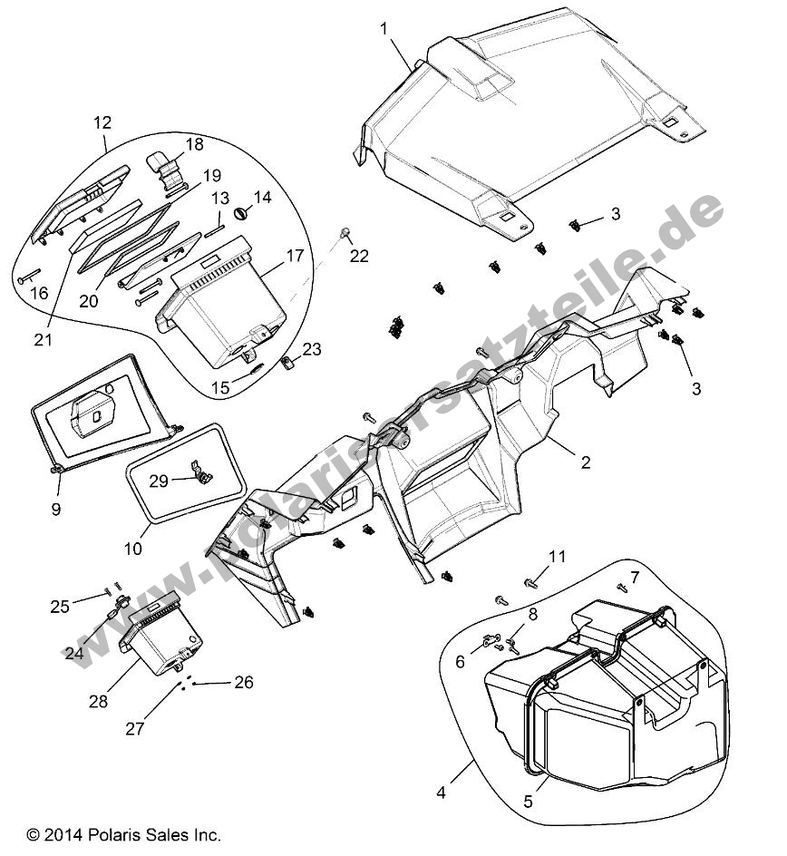BODY, DASH AND GLOVEBOX BODY, DASH AND GLOVEBOX