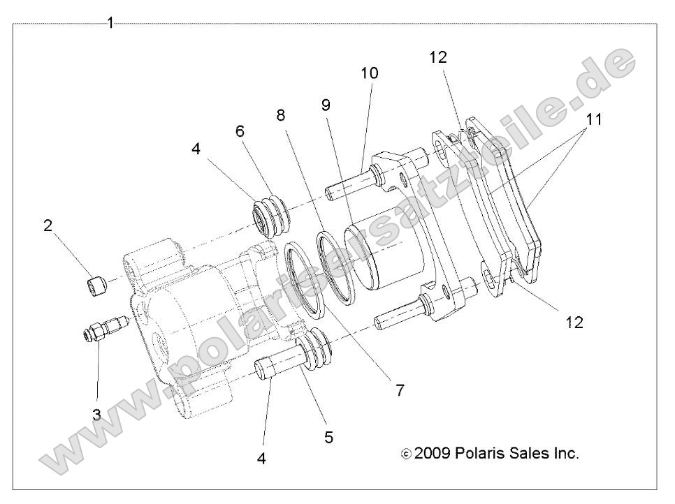 Brakes, Rear Caliper Brakes, Rear Caliper