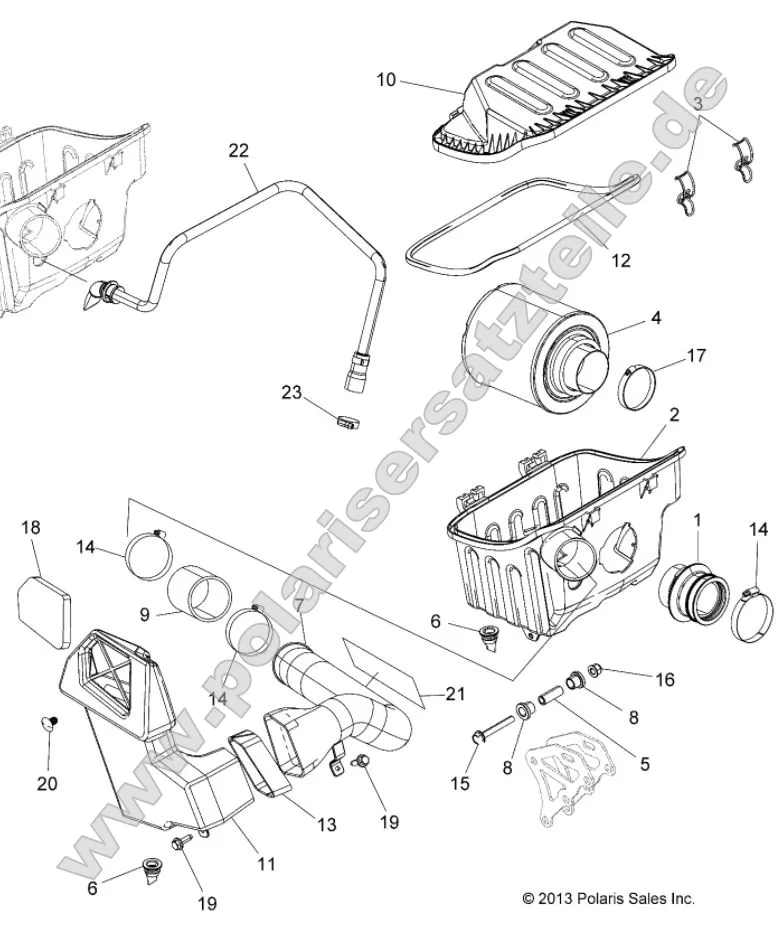 Engine, Air Intake System