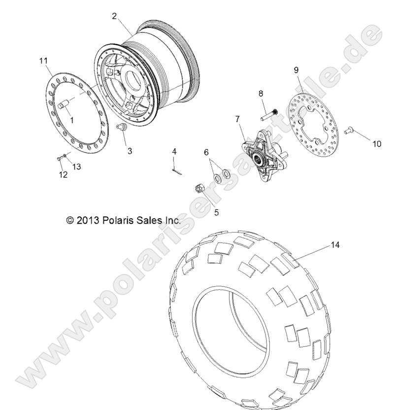 WHEELS, REAR WHEELS, REAR