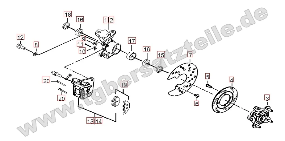 Vorderradbremse Vorderradbremse