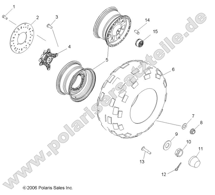 WHEELS, FRONT