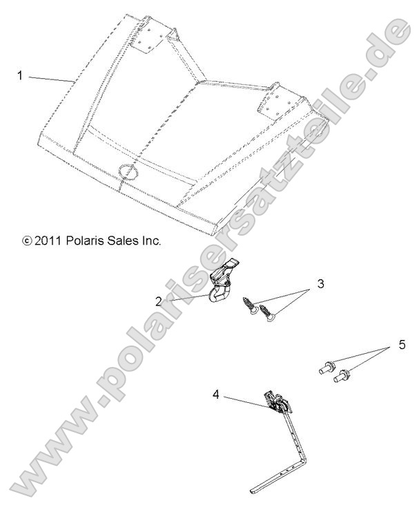 Body, Hood Latch
