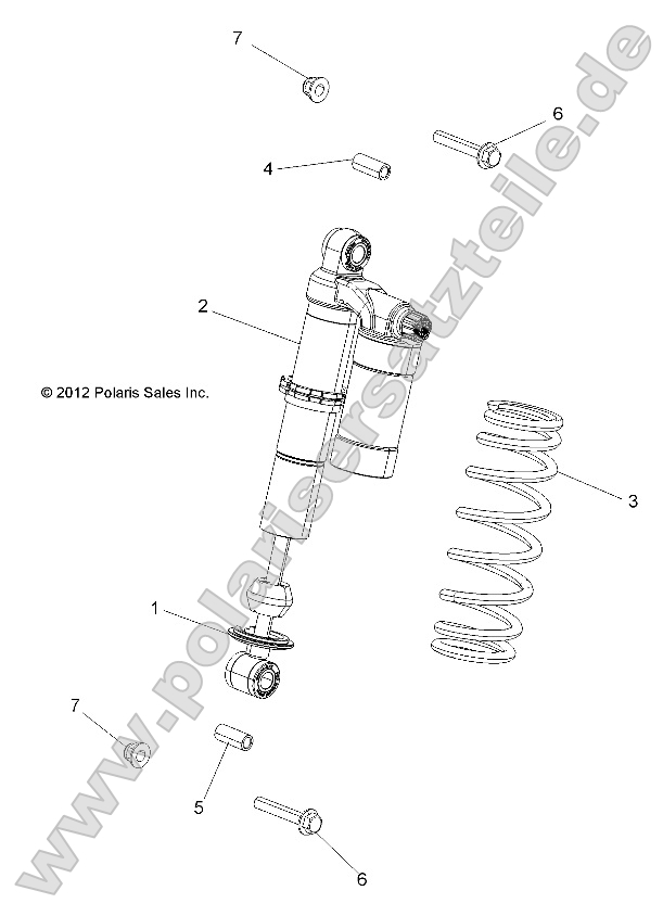 Suspension, Shock, Front, Mounting Suspension, Shock, Front, Mounting