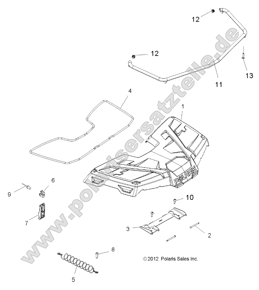 Body, Storage, Front Body, Storage, Front