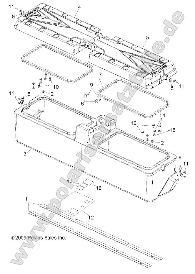 Body, Storage Box, Rear Body, Storage Box, Rear