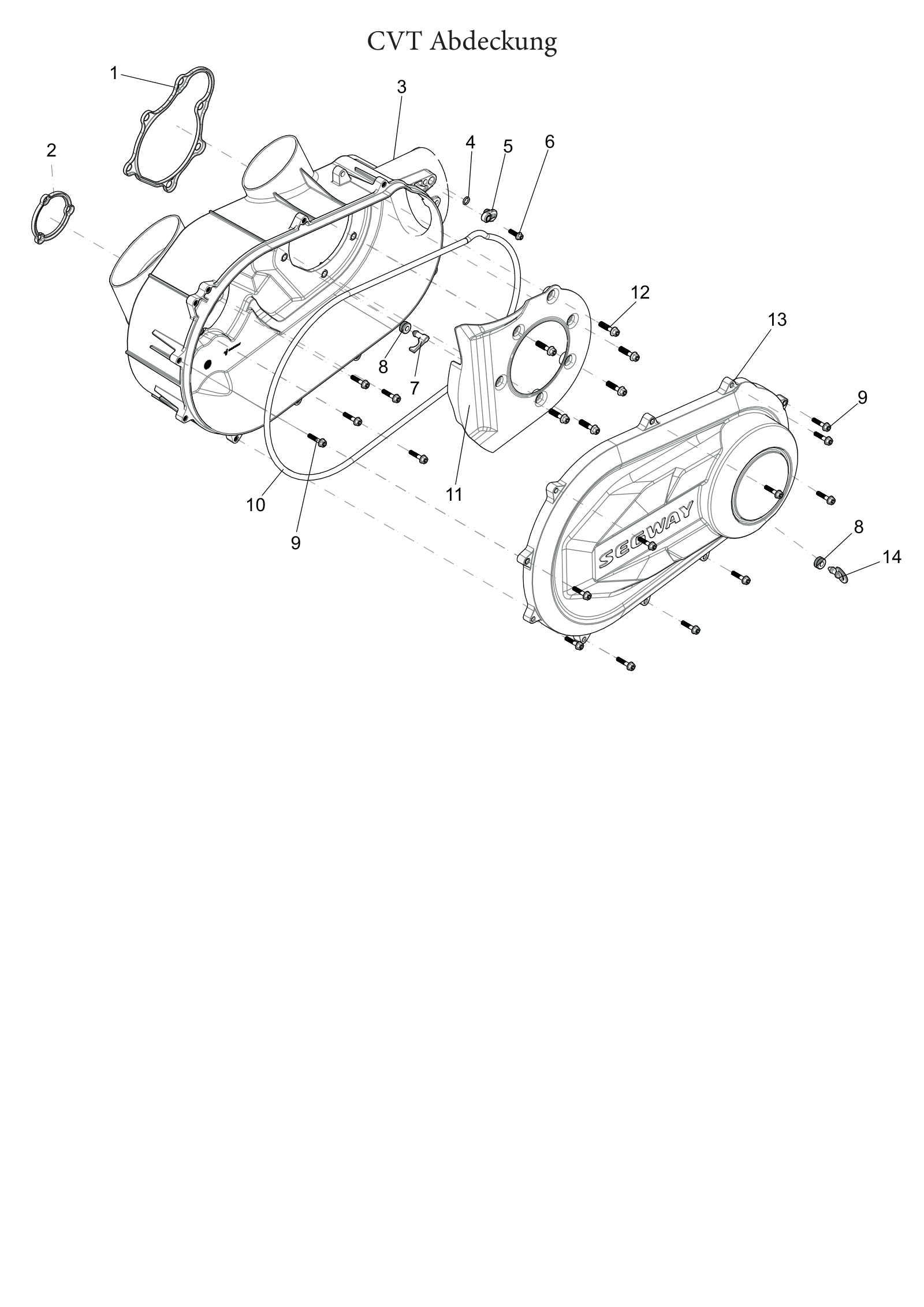 CVT Abdeckung CVT Abdeckung