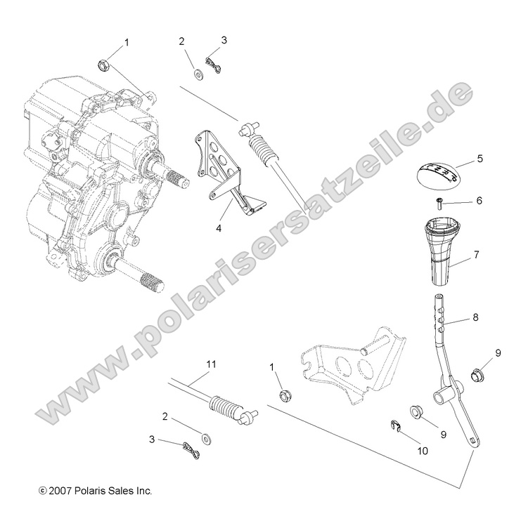 drive train gear selector drive train gear selector