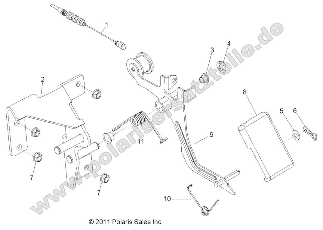 Engine, Throttle Pedal