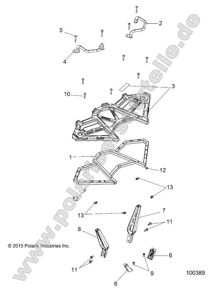 Body, Rear Rack