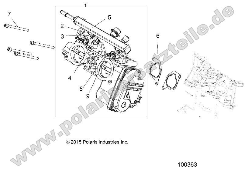 Engine, Throttle Body