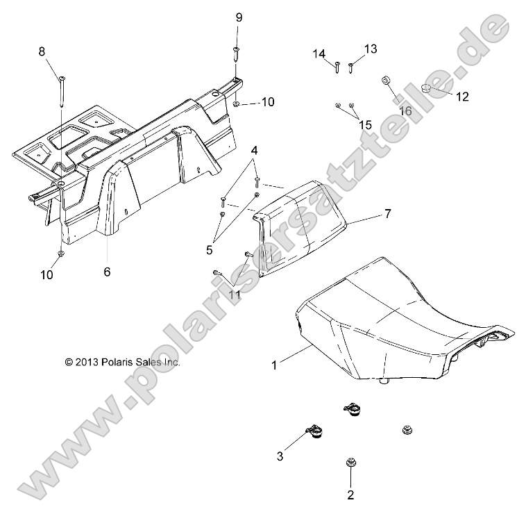 Body, Seat and Backrest Body, Seat and Backrest
