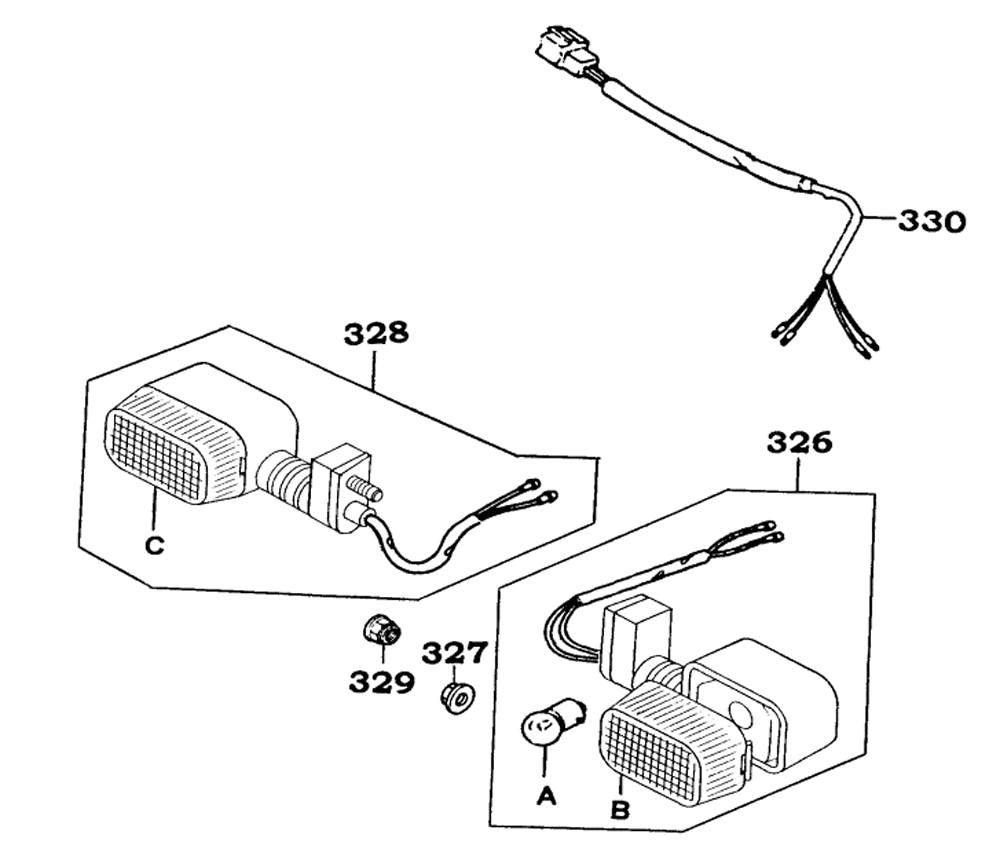 Blinker hinten ( Zusatz) Blinker hinten ( Zusatz)