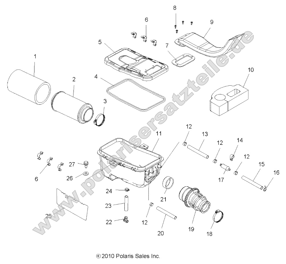 Engine, Air Intake System